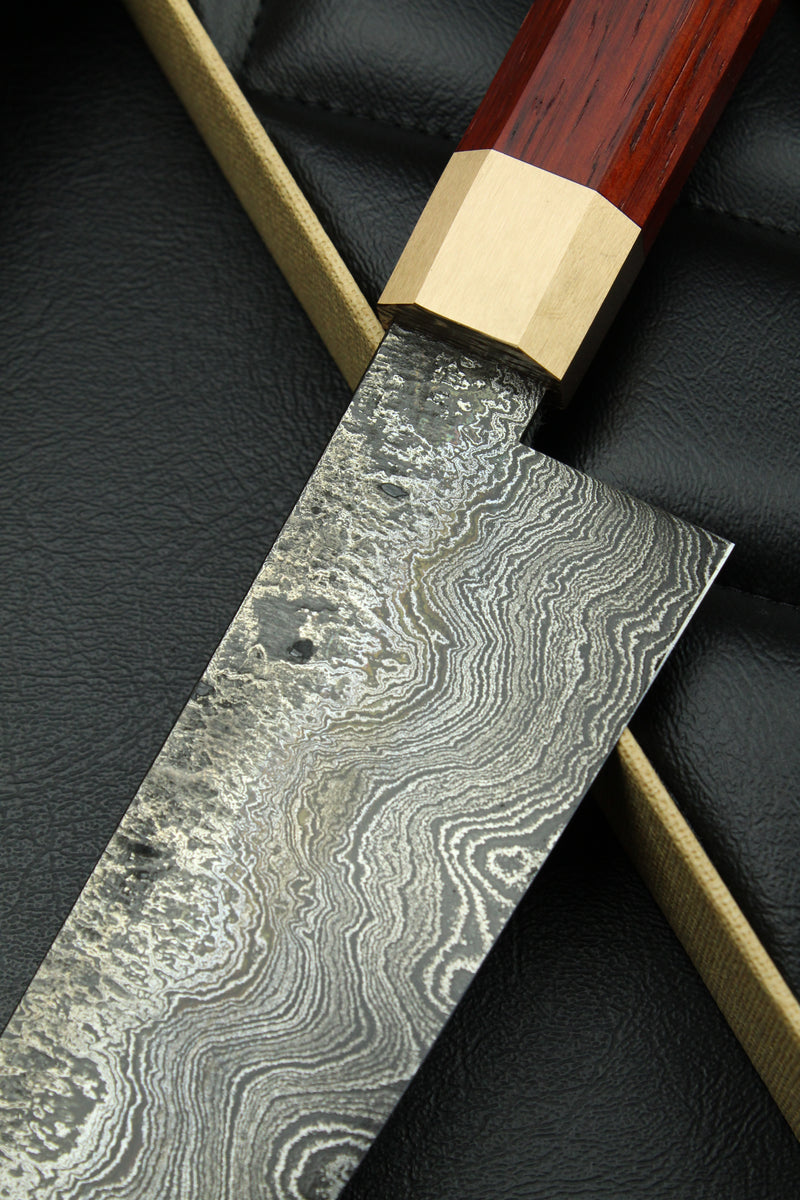 Damascus Santoku 215 Octagonal 2.1