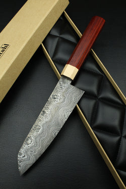 Damascus Santoku 215 Octagonal 2.1