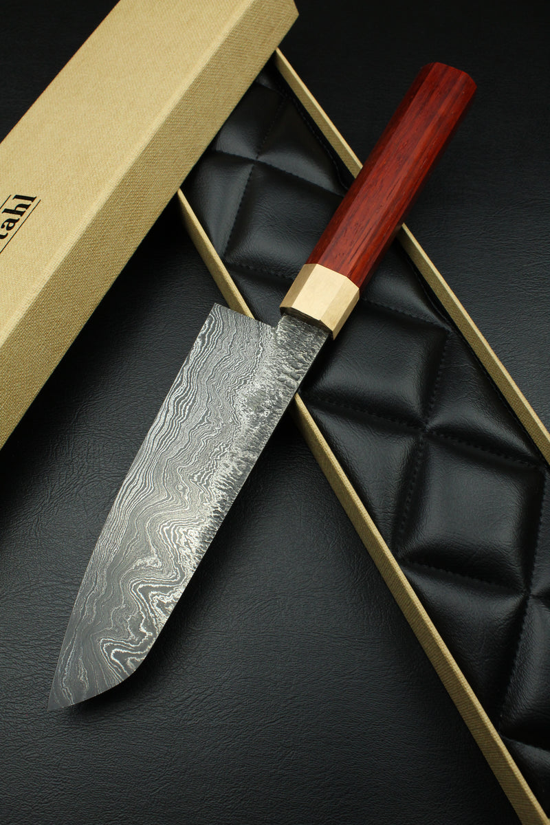 Damascus Santoku 215 Octagonal 2.1