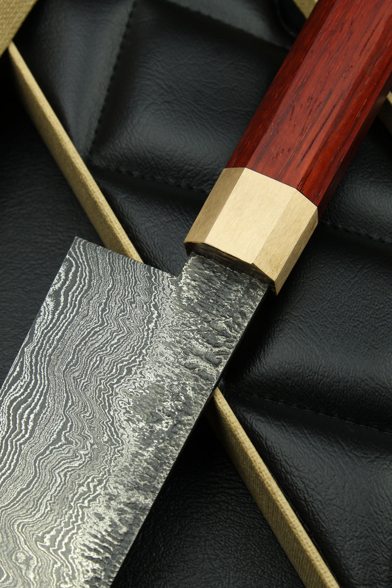 Damascus Santoku 215 Octagonal 2.1