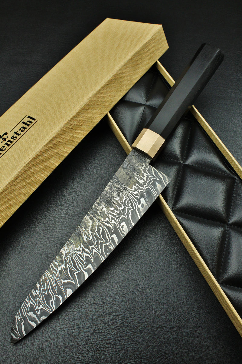 Damascus Gyuto 215 Octagonal 1.2