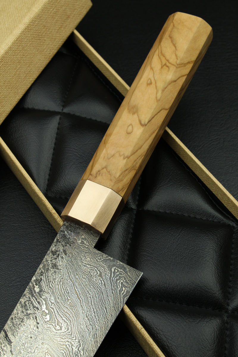 Damascus Santoku 215 Octagonal 2.3