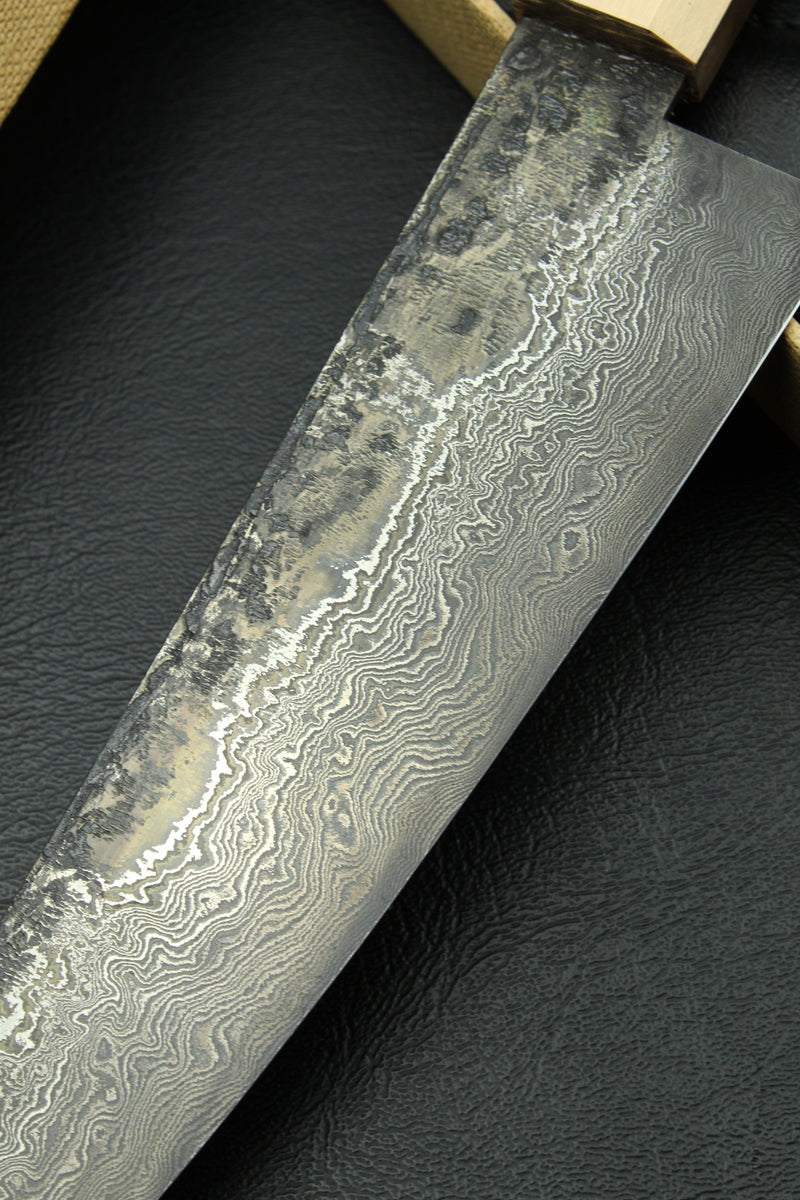 Damascus Gyuto 215 Octagonal