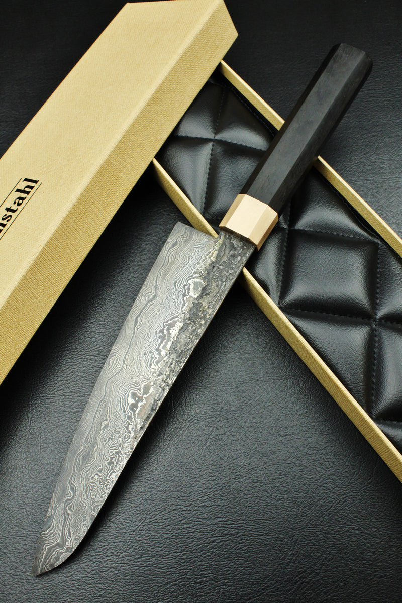 Damascus Gyuto 215 Octagonal